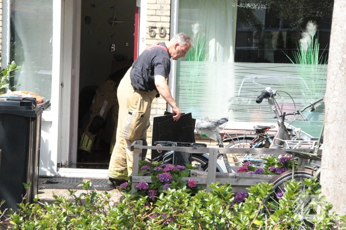 Waterlekkage door afgebroken kraan