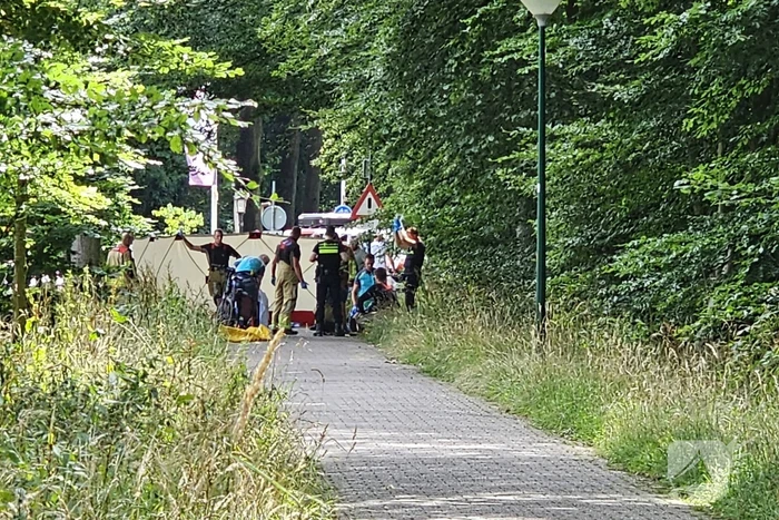 Fietser ernstig gewond na val met fiets