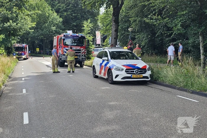 Fietser ernstig gewond na val met fiets