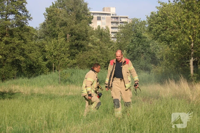 Bermbrand snel geblust