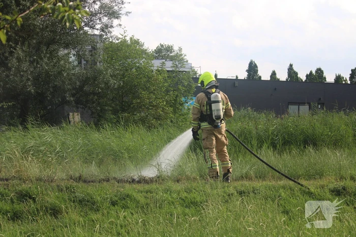Bermbrand snel geblust