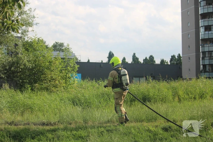 Bermbrand snel geblust