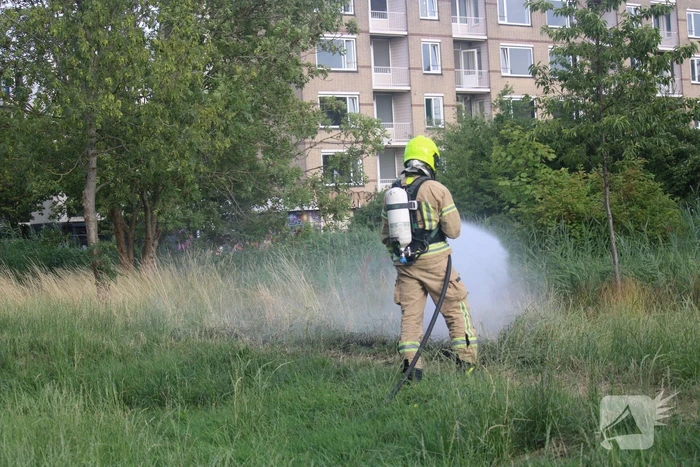 Bermbrand snel geblust