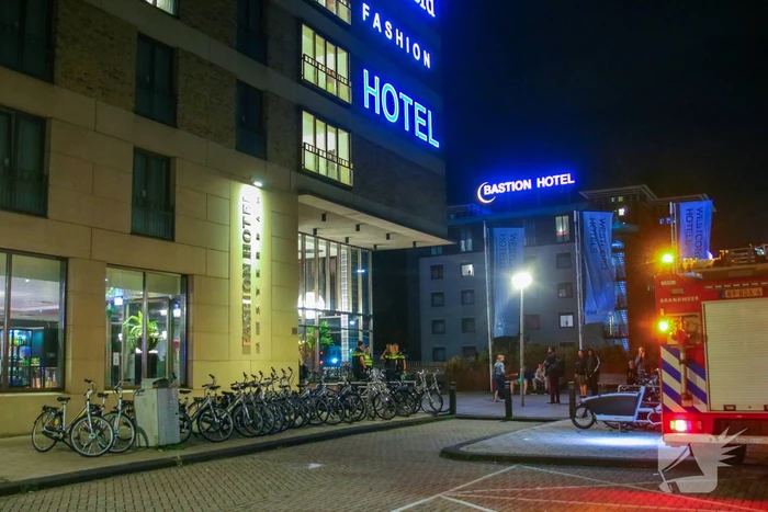 Hotelgasten ontruimd door brandmelding