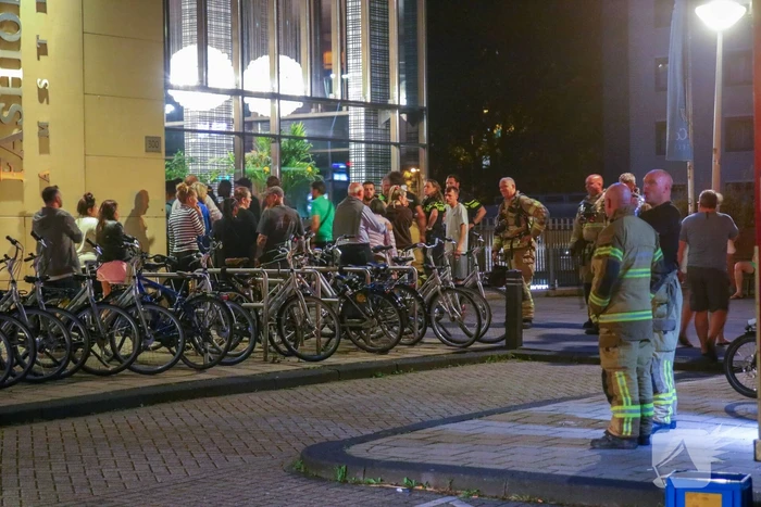 Hotelgasten ontruimd door brandmelding