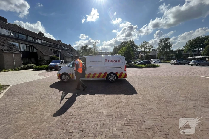 Trein gestrand op NS-station