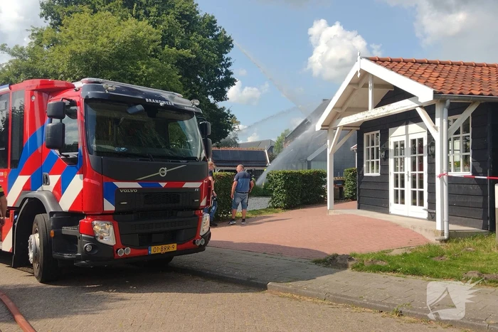 Brand slaat over na zorgboerderij