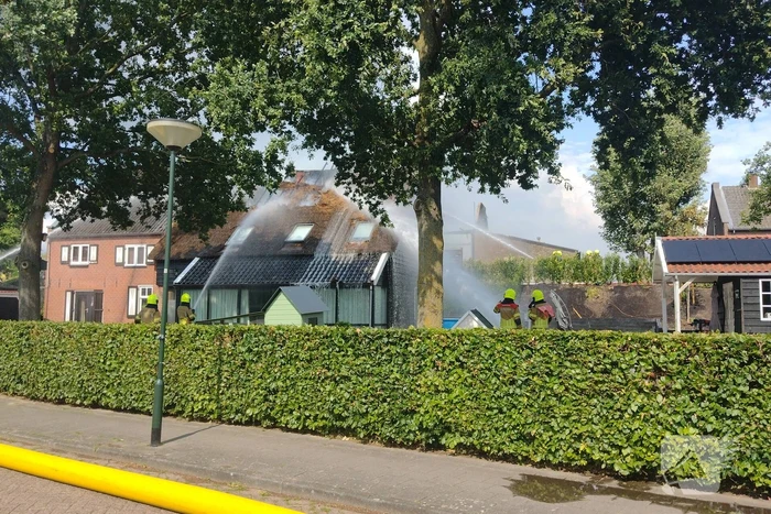 Brand slaat over na zorgboerderij