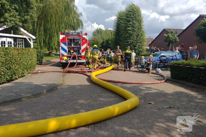 Brand slaat over na zorgboerderij