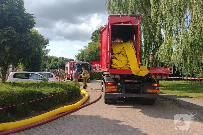 Brand slaat over na zorgboerderij