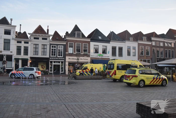 Medisch incident in restaurant