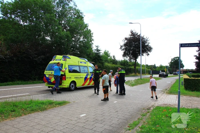 Fietser gewond na val op fietspad