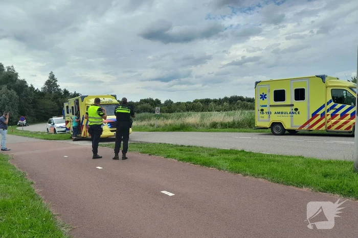 Traumahelikopter landt in sandelingenpark
