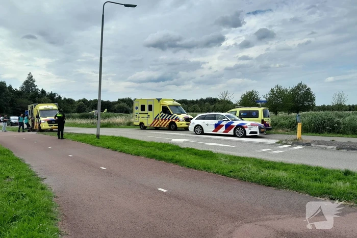 Traumahelikopter landt in sandelingenpark