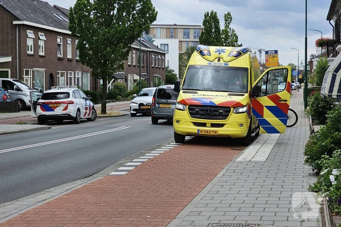 Fietser gewond na val