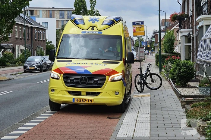 Fietser gewond na val