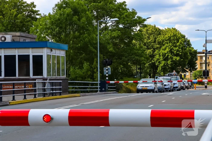 Leiderdorpsebrug in storing