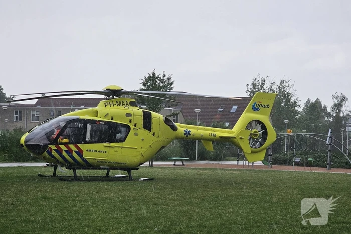 Traumahelikopter ingezet voor incident in supermarkt