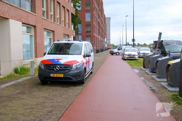 Grote inzet hulpdiensten na aantreffen verdacht pakketje