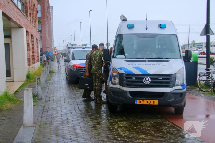 Grote inzet hulpdiensten na aantreffen verdacht pakketje