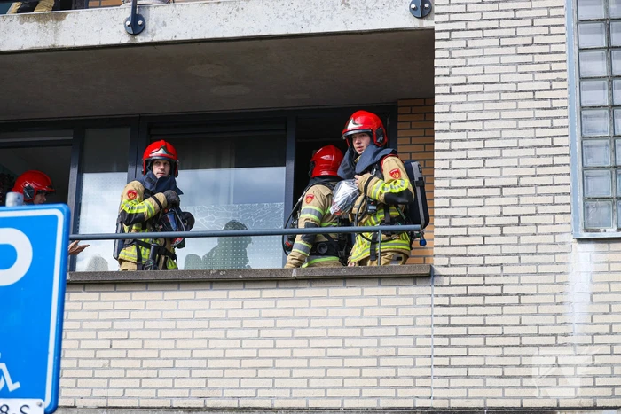 Woning vol rook door tosti-ijzer