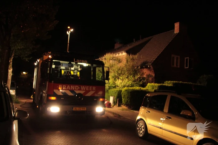 Flinke rookontwikkeling na brand in woonkamer