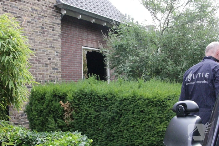 Forensisch onderzoek naar oorzaak woningbrand
