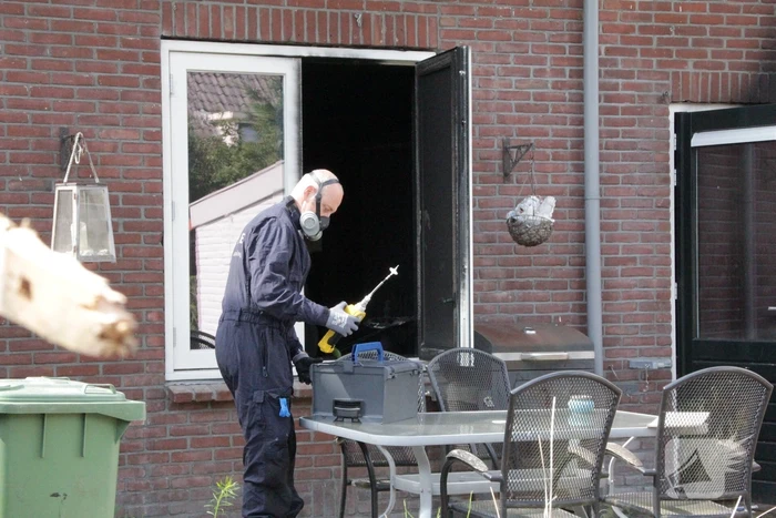 Forensisch onderzoek naar oorzaak woningbrand