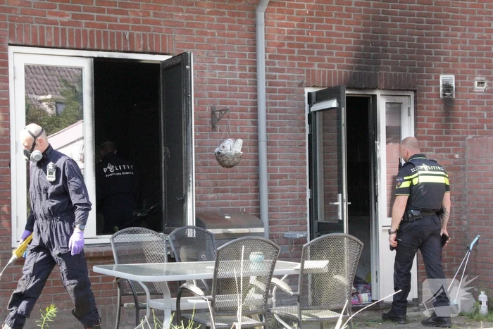Forensisch onderzoek naar oorzaak woningbrand