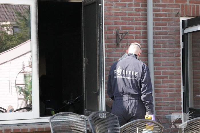 Forensisch onderzoek naar oorzaak woningbrand