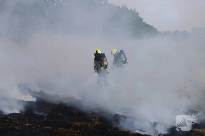 Flinke rookontwikkeling bij buitenbrand