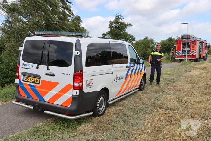 Flinke rookontwikkeling bij buitenbrand