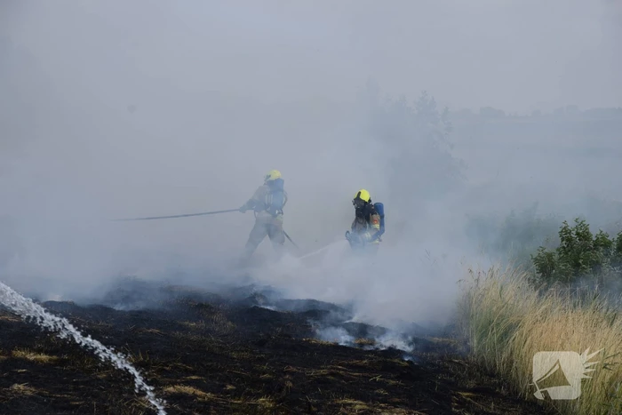 Flinke rookontwikkeling bij buitenbrand