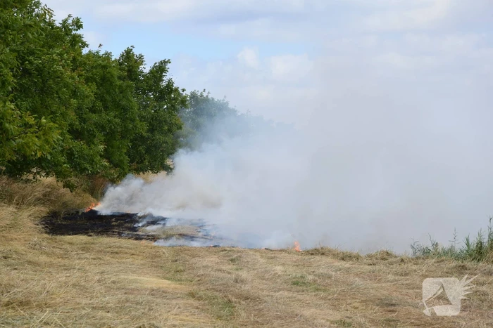 Flinke rookontwikkeling bij buitenbrand