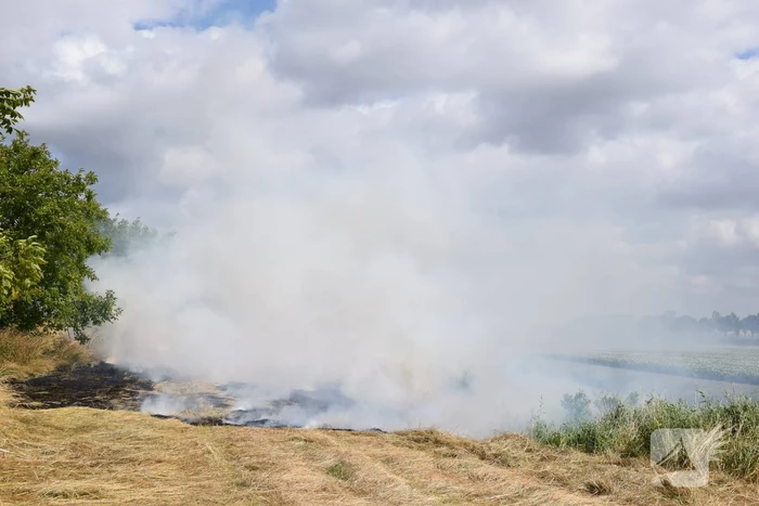 Flinke rookontwikkeling bij buitenbrand