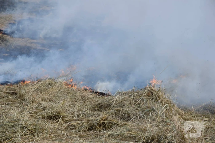 Flinke rookontwikkeling bij buitenbrand