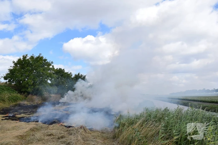 Flinke rookontwikkeling bij buitenbrand