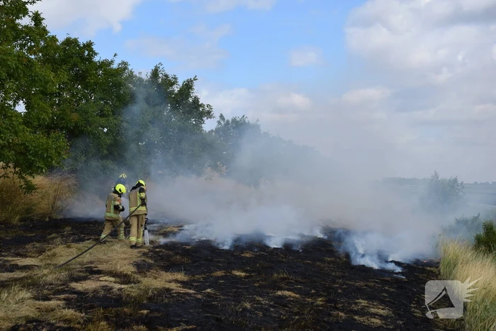 Flinke rookontwikkeling bij buitenbrand