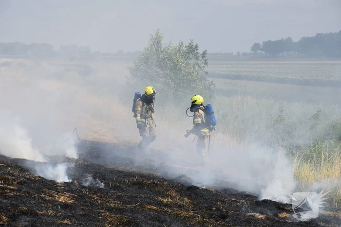 Flinke rookontwikkeling bij buitenbrand