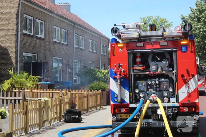 Woningbrand beperkt gebleven door snelle inzet