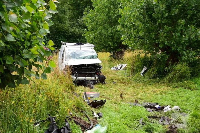 Weg afgesloten door ernstig ongeval