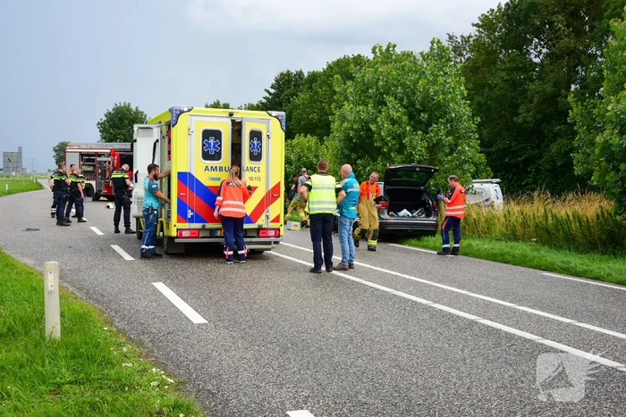 Weg afgesloten door ernstig ongeval