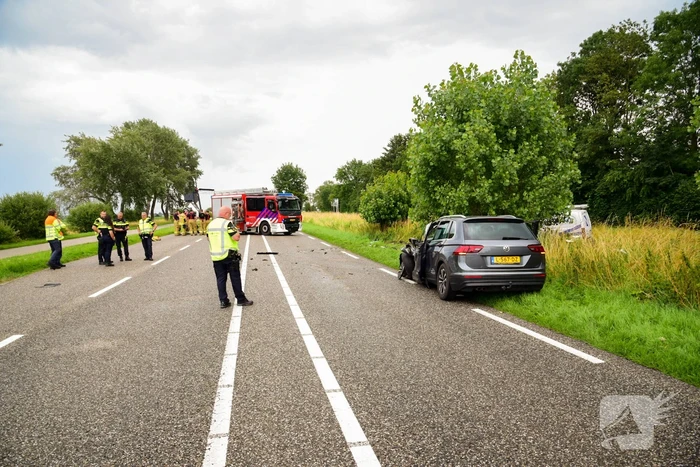 Weg afgesloten door ernstig ongeval