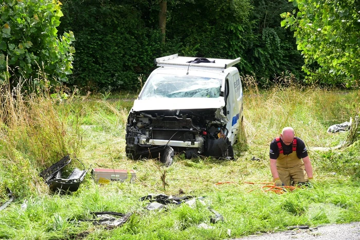 Weg afgesloten door ernstig ongeval