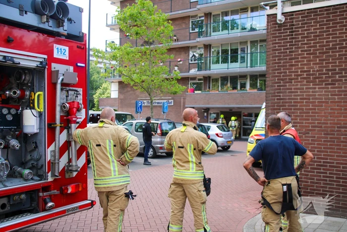 Brand op balkon Heijermansflat