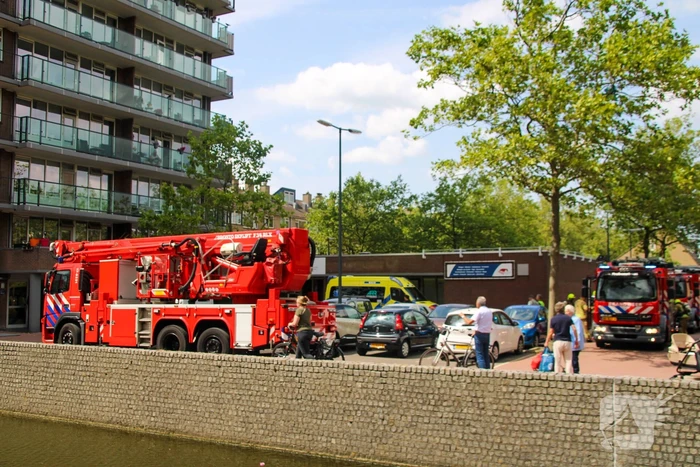 Brand op balkon Heijermansflat