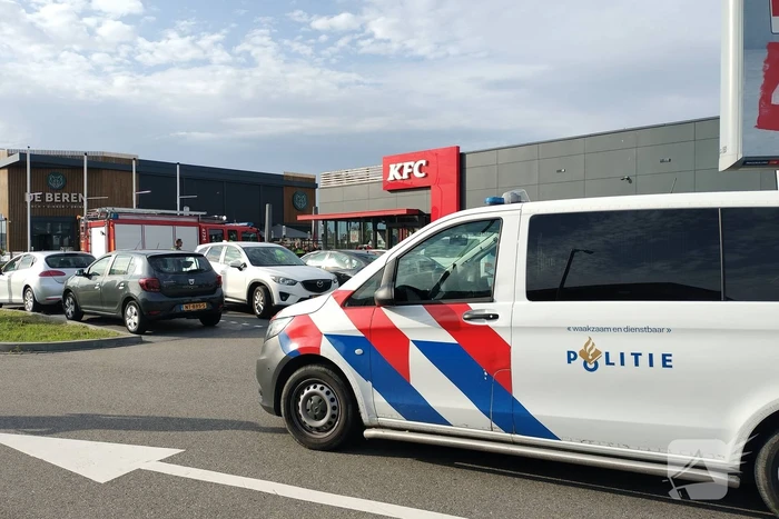KFC ontruimd vanwege lekkage CO2 cilinder