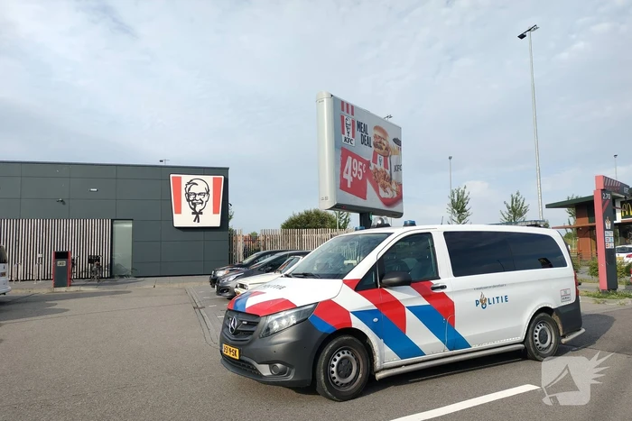 KFC ontruimd vanwege lekkage CO2 cilinder