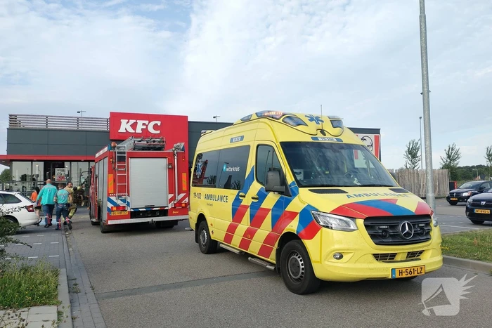 KFC ontruimd vanwege lekkage CO2 cilinder