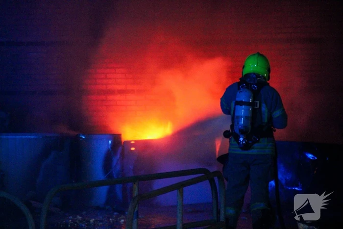 Meubilair in brand bij voetbalvereniging VV Zwaluwen